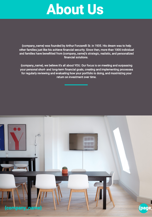 Investment Proposal Template